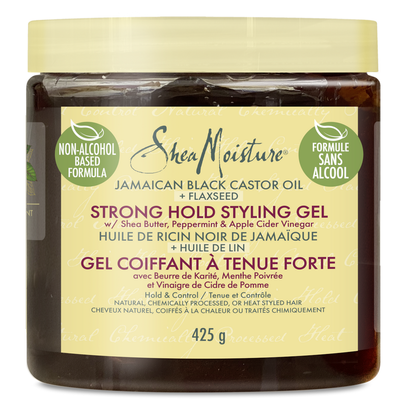 Gel Coiffant SheaMoisture Huile de Ricin Noir Jamaïcain