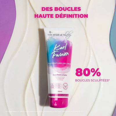 Kurl Fusion Pflegendes und feuchtigkeitsspendendes Styling-Creme-Gel – 250 ml