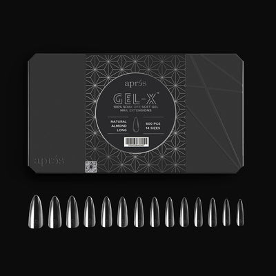 Gel-X® Natürliche Mandelform Größe L – Pro Box mit 600 Kapseln