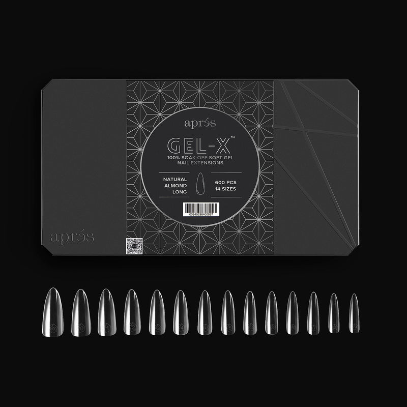 Gel-X® Natürliche Mandelform Größe L – Pro Box mit 600 Kapseln