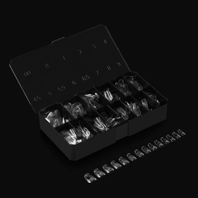 Gel-X® Natural Coffin Shape Größe S – Pro Box mit 600 Kapseln