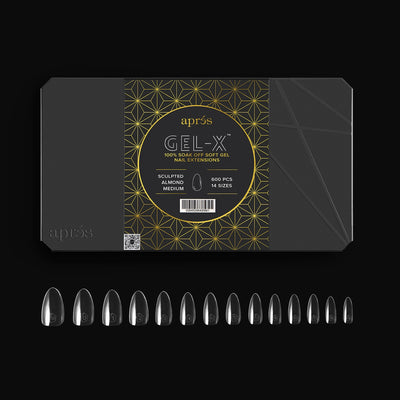 Gel-X® Sculpted Almond Shape Größe M – Pro Box mit 600 Kapseln