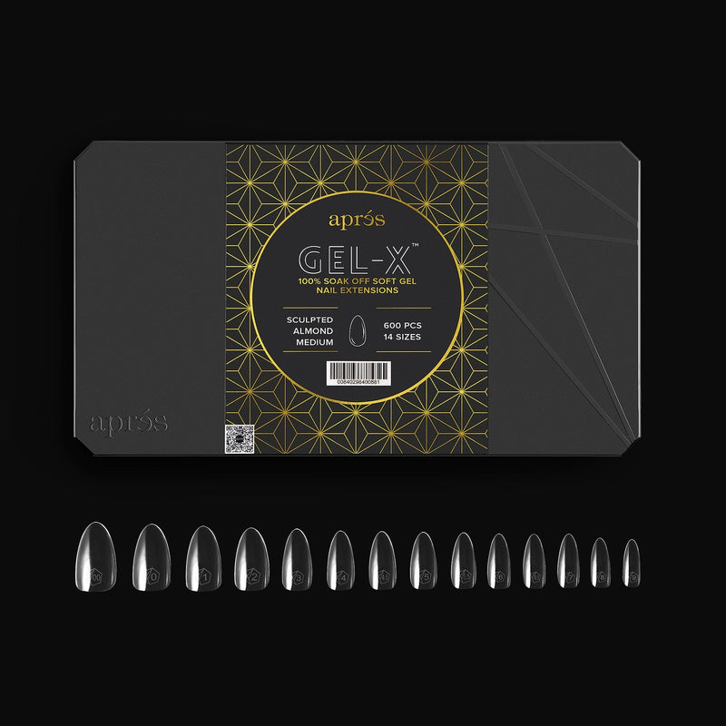 Gel-X® Sculpted Almond Shape Größe M – Pro Box mit 600 Kapseln