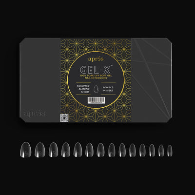 Gel-X® Sculpted Almond Shape Größe S – Pro Box mit 600 Kapseln
