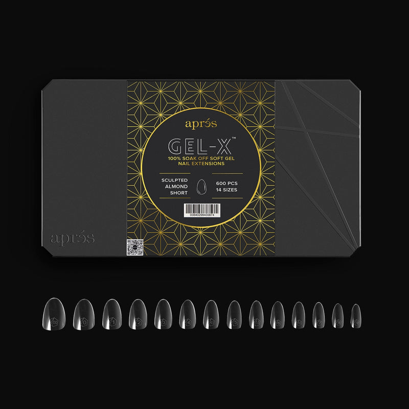 Gel-X® Sculpted Almond Shape Größe S – Pro Box mit 600 Kapseln