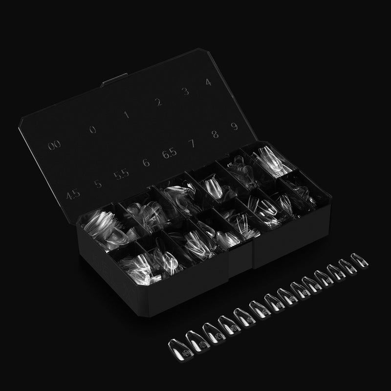 Gel-X® Sculpted Coffin Shape Größe M – Pro Box mit 600 Kapseln