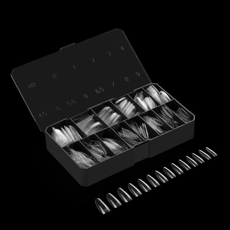 Gel-X® Sculpted Round Shape Größe L – Pro Box mit 600 Kapseln