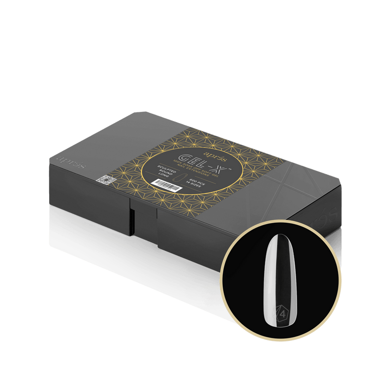 Gel-X® Sculpted Round Shape Größe L – Pro Box mit 600 Kapseln