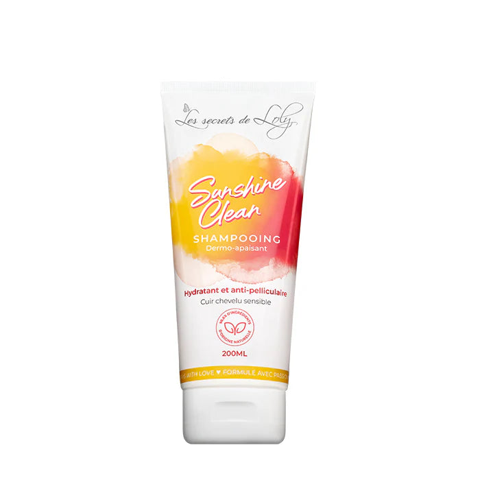Sunshine Clean - Shampoo für empfindliche Kopfhaut - 200 ml