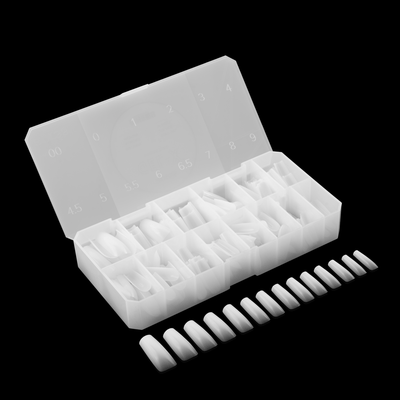 Ombré Gel-X® Sculpted Square Shape – Größe L – Schachtel mit 210 Kapseln