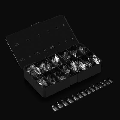 Gel-X® Sculpted Stiletto Shape Größe M – Pro Box mit 600 Kapseln