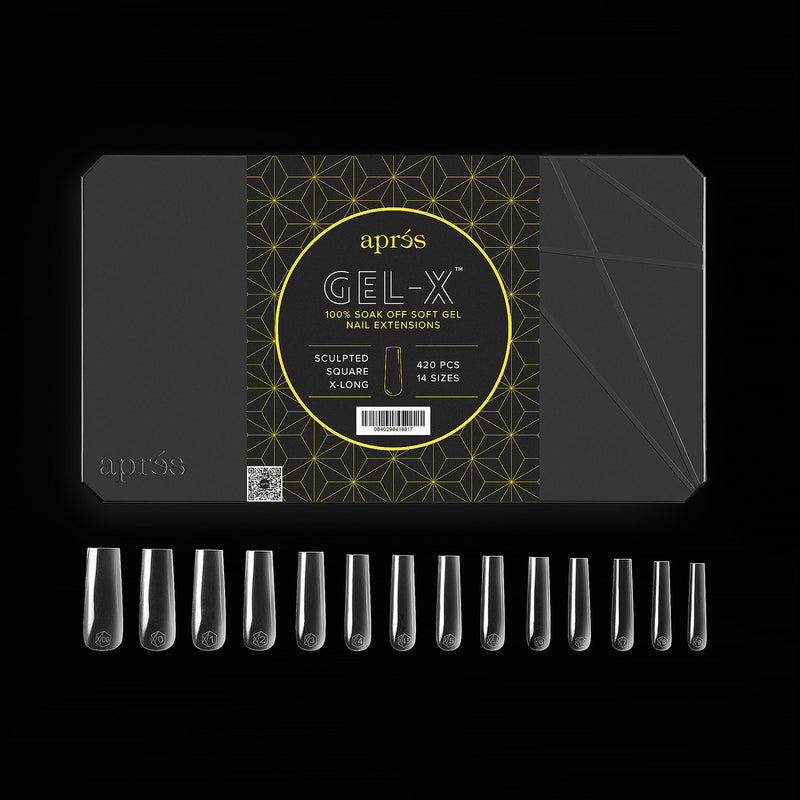 Gel-X® Sculpted Square Shape XL-Größe – Pro-Box mit 420 Kapseln