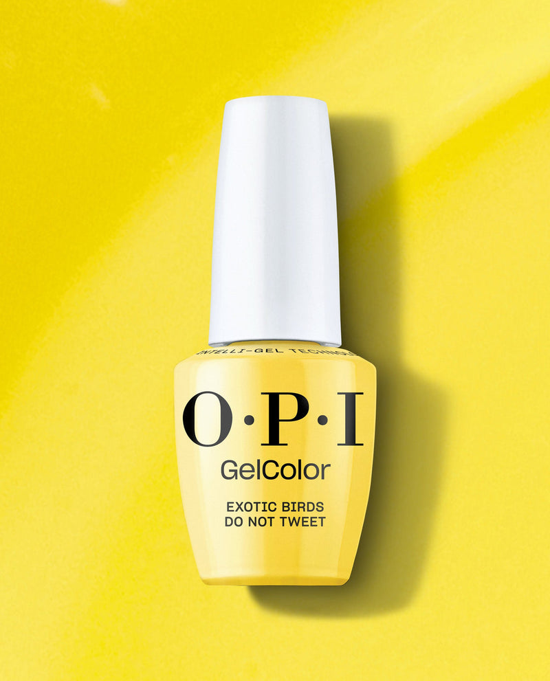 Exotische Vögel zwitschern nicht – OPI GelColor 