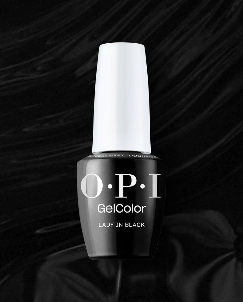 Lady in Black – OPI GelColor 