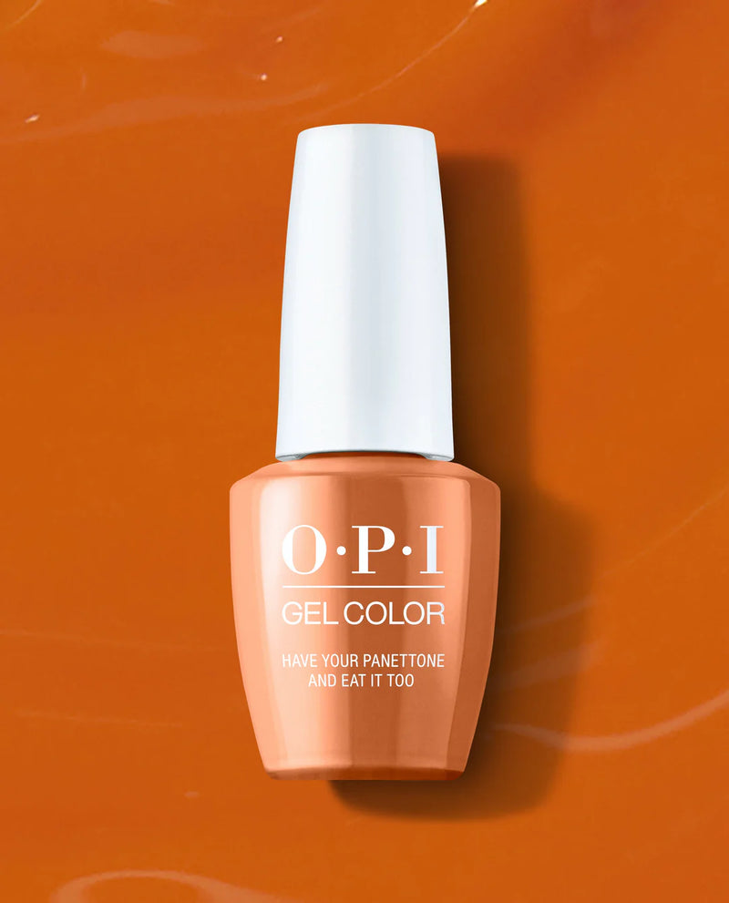 Genießen Sie Ihren Panettone und essen Sie ihn auch – OPI GelColor 